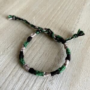 Ulla Bracelet anklet trendy comfortable tie embroidery thread woven gift
